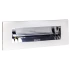 BEGHELLI - Apparecchio di emergenza da incasso compatibile con scatole 506, include placca copriforo. Utilizzabile come segnapasso o luce guida nei locali abilitati al pubblico spettacolo. EM506 LED SE1H.