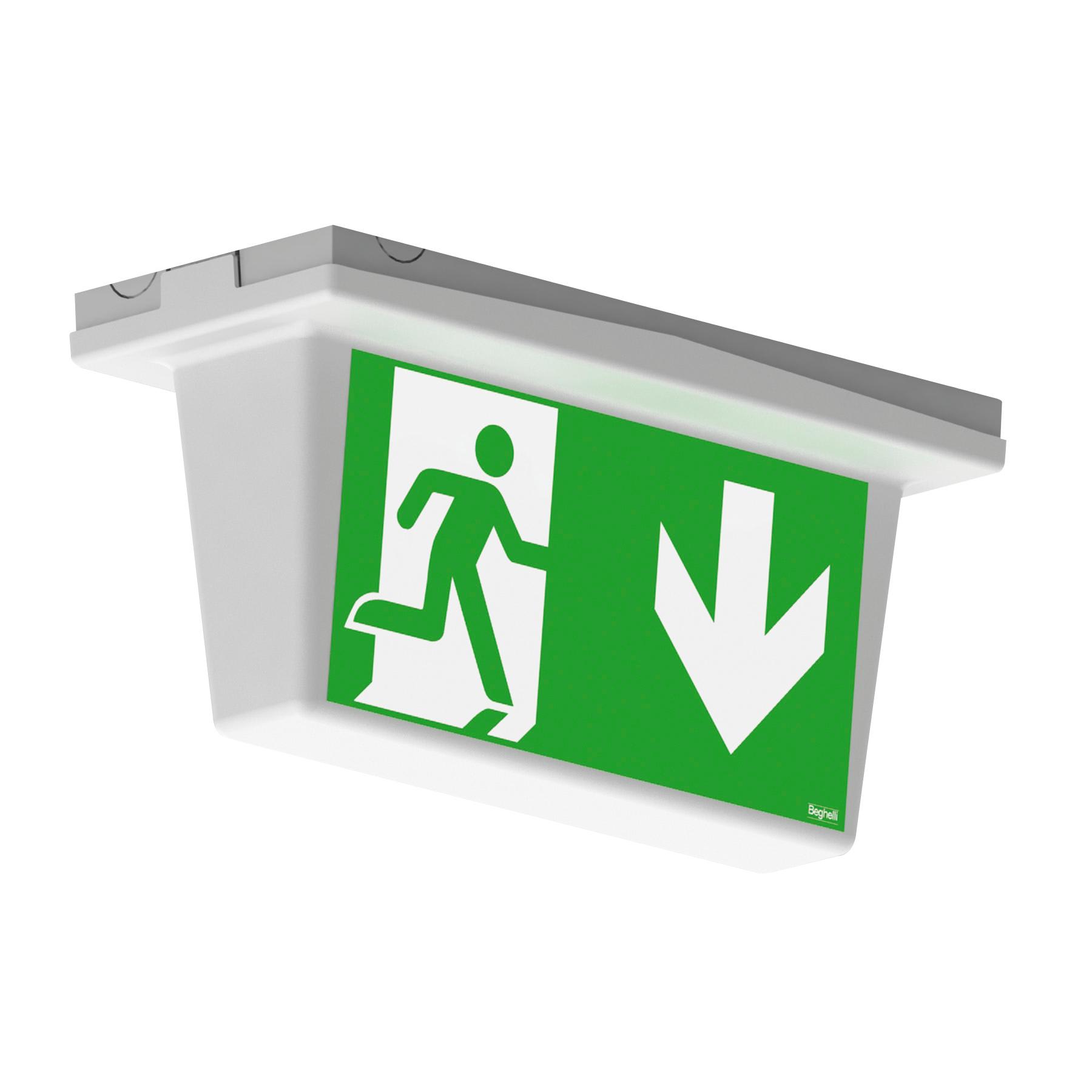 BEGHELLI - Schermo adesivo per segnaletica band infinita 25mt. 4681