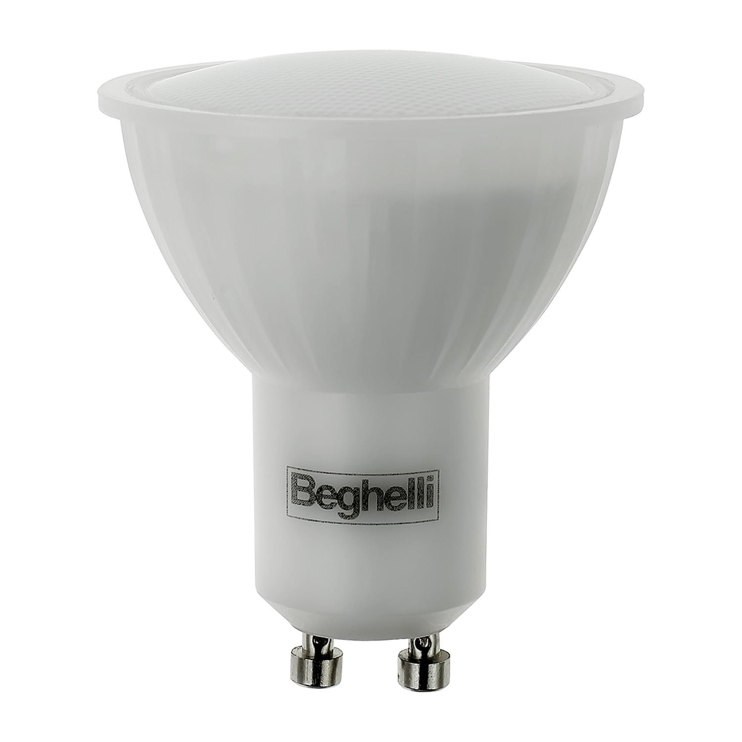 BEGHELLI - Lampadina GU10 compatta, progettata per essere compatibile con tutti gli apparecchi con attacco GU10. ECO SPOTLED 4W 95° 230V GU10 4K. 56024