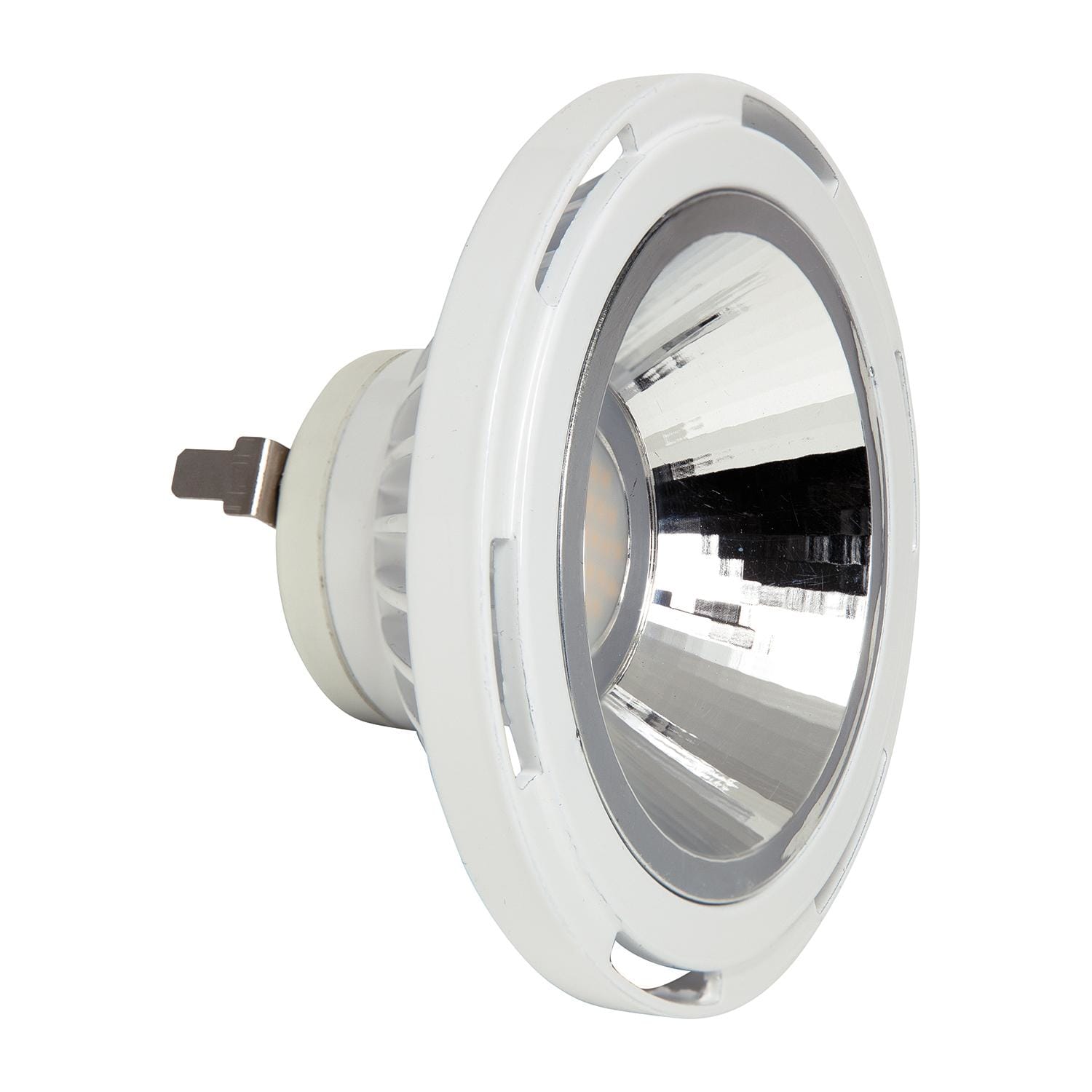 BEGHELLI - Lampadina spot 111 compatibile con ampia gamma di apparecchi tradizionali, offre elevato risparmio energetico e basse temperature di funzionamento. E S LED 111 12W12VG53 30°3000K.