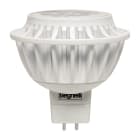 BEGHELLI - Lampadina MR16 compatibile con apparecchi tradizionali, LED 6.5W 12V GU5.3 3000K.