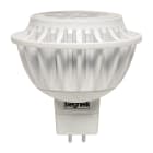BEGHELLI - Lampadina MR16 compatibile con apparecchi tradizionali, LED 6.5W 12V GU5.3 3000K.