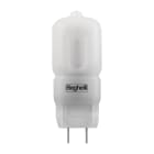 BEGHELLI - Lampadina Bispina LEDART 1.5W 12VG4 3K, efficiente alternativa alle classiche alogene o lampade a scarica.