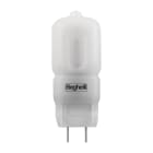 BEGHELLI - Lampadina Bispina 12V efficiente alternativa alogene lampade scarica LEDART 1.5W 12VG4 4K.
