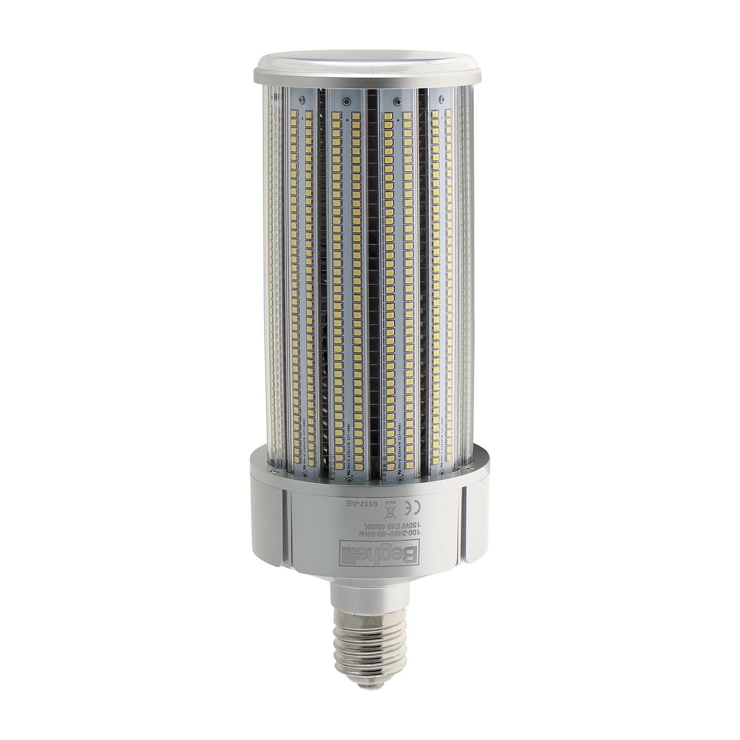 BEGHELLI - Lampadina HLO LED ad altissima efficienza con driver integrato 150W 230V E40 4000K.