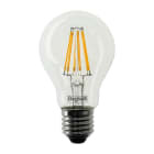 BEGHELLI - Lampadina LED a filamento con corpo in vetro, GOC LED ZAF 1600LM 12WE27 4K.