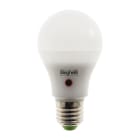 BEGHELLI - Lampadina compatta con design gradevole, rivestimento termoplastico opale e sensore di luce incorporato. GOC SENSOR SAVING E27 16W 3K.