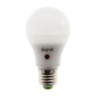 BEGHELLI - Lampadina compatta con design gradevole, rivestimento termoplastico opale e sensore di luce incorporato. GOC SENSOR SAVING E27 16W 4K.