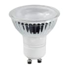 BEGHELLI - Lampadina GU10 compatta, progettata per essere compatibile con tutti gli apparecchi con attacco GU10. Spot Glass GU10 6W 95° 6500K.