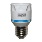 BEGHELLI - Modulo anti black-out per lampadine LED o CFL (max 30W) con attacco E27, aggiunge funzione emergenza. P.LAMPADA SORPRESALED 230V E27. 56304