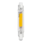 BEGHELLI - Lampadina vetro LED filamento ZAF R7S 78mm 650lm 5W 3K.