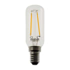 BEGHELLI - Lampadina vetro classica LED filamento T25 CH ZAFIROLED 2W E14 2.7K.