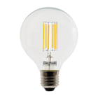 BEGHELLI - Lampadina LED ZAF NAT95 G125 con corpo in vetro e resa cromatica simile al sole, 1500L13WE274K.