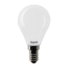 BEGHELLI - Lampadina vetro opalino TVETRO LED OP SFERA 5W E14 3K.