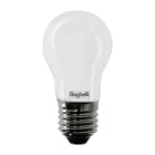 BEGHELLI - Lampadina vetro opalino forma classica TVETRO LED OP SFERA 6W E27 6K5.