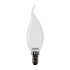 BEGHELLI - Lampadina vetro opalino classica TVETRO LED OP CDV 5W E14 4K.