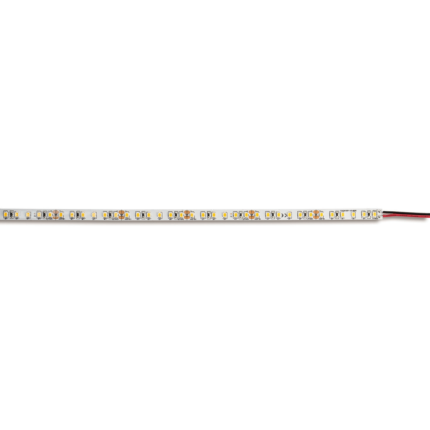 BEGHELLI - Strisce flessibili a LED autoadesive ad alta densità (120 per metro) per uniformità luminosa, rotoli da 5 metri pre-cablati, STRIP LED HS 14W IP20 4K.