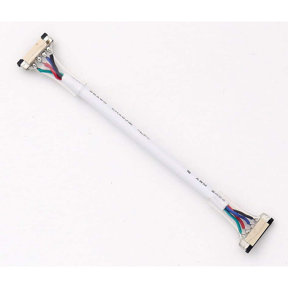 BEGHELLI - Kit 5 connettori a filo strip to strip per StripLED RGB 24V CONN IP20 RGB ST TO ST FIL BL5. 56668