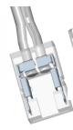 BEGHELLI - Kit 5 connettori a filo per StripLED COB 24V, compatibili con driver.