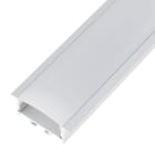 BEGHELLI - Profilo da 2 metri in alluminio per StripLED con molle per cartongesso. 56691