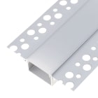 BEGHELLI - Profilo da 2 metri in alluminio per StripLED CARTONGES RASATO LARGO.