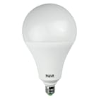 BEGHELLI - Lampadina compatta con design gradevole, rivestimento termoplastico opale, Goccia Saving LED 30W E27 3K.