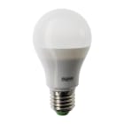BEGHELLI - Lampadina compatta con rivestimento termoplastico opale, Goccia ES LED 9W E27 3000K.
