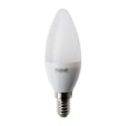 BEGHELLI - Lampadina compatta con design gradevole, rivestimento termoplastico opale, OLIVA ES LED 5W E14 3000K.