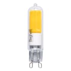 BEGHELLI - Lampadina LED a filamento ZAF BISP, forma classica in vetro, 650lm 5W G9 4K.