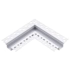 BEGHELLI - Profilo da 2 metri in alluminio per StripLED curva completa piana per 56692.