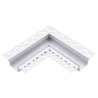 BEGHELLI - Profilo da 2 metri in alluminio per StripLED curva completa piana per 56693.