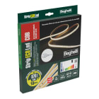 BEGHELLI - Strip LED COB ad alta densità luminosa, alimentate direttamente da rete 230V senza driver. Spessore ridotto, CRI90 per una resa cromatica perfetta. IP65, 10W, 4K, 1M.