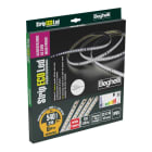 BEGHELLI - Strisce LED autoadesive professionali ad alta densità, alimentate direttamente da rete 230V, senza necessità di driver: STRIPLED AC230V 6W IP65 3K 1M.