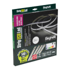 BEGHELLI - Striscia LED professionale ad alta densità, autoadesiva, alimentata direttamente da rete 230V, senza necessità di driver: STRIPLED AC230V 6W IP65 4K 1M.