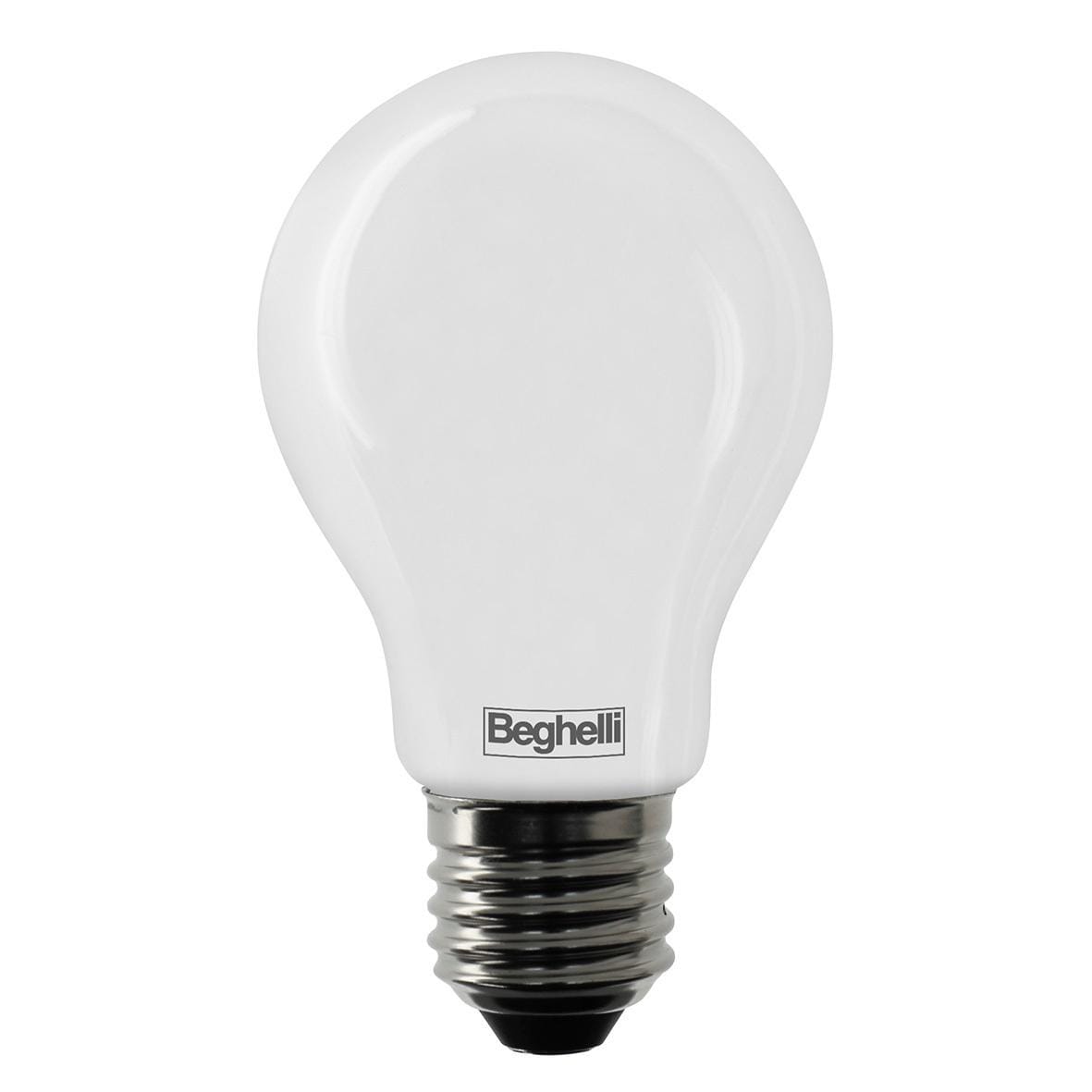 BEGHELLI - Lampadina vetro opalino forma classica TVETRO LEDOP 3PZ GO 8WE27 6K5.