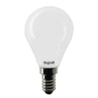 BEGHELLI - Lampadina vetro opalino classica TVETRO LEDOP 4PZ SFE 5W E14 4K.
