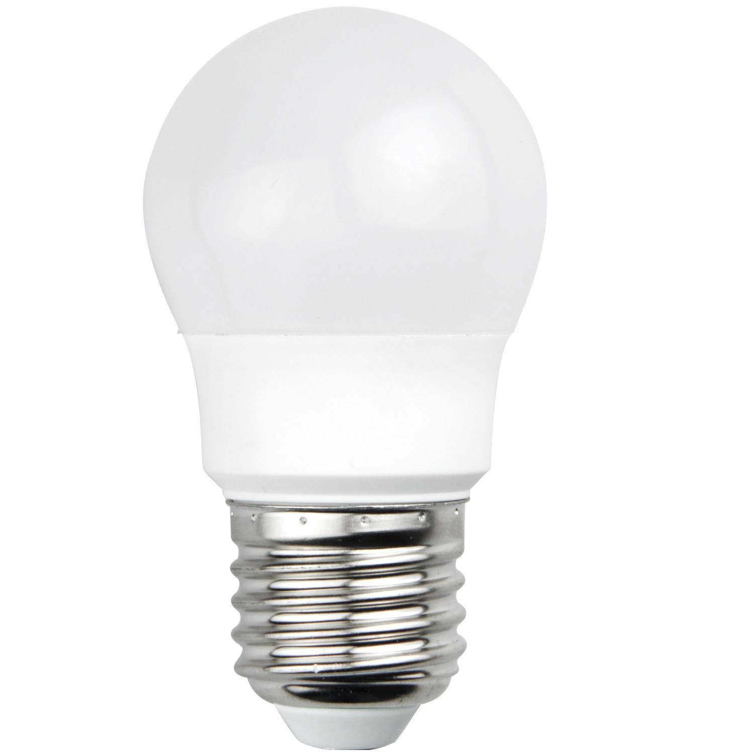BEGHELLI - Lampadina con buona efficienza, soluzione economica per ogni installazione standard. SUPERLED SFERA 700lm 7W E27 3K.