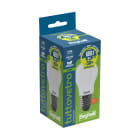 BEGHELLI - Lampadina vetro opalino forma classica LED 6W E27 4K luminosita' efficiente.