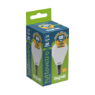 BEGHELLI - Lampadina vetro opalino forma classica LED 5W E14 3000K luminosita' soft.