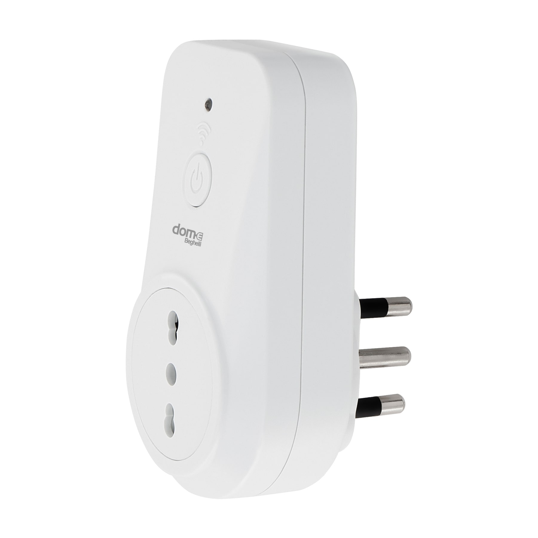 BEGHELLI - Presa di tipo italiano da 10/16 A, comandabile e programmabile da App per misurare i consumi. Smart presa.