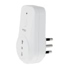 BEGHELLI - Presa di tipo italiano da 10/16 A, comandabile e programmabile da App per misurare i consumi. Smart presa.