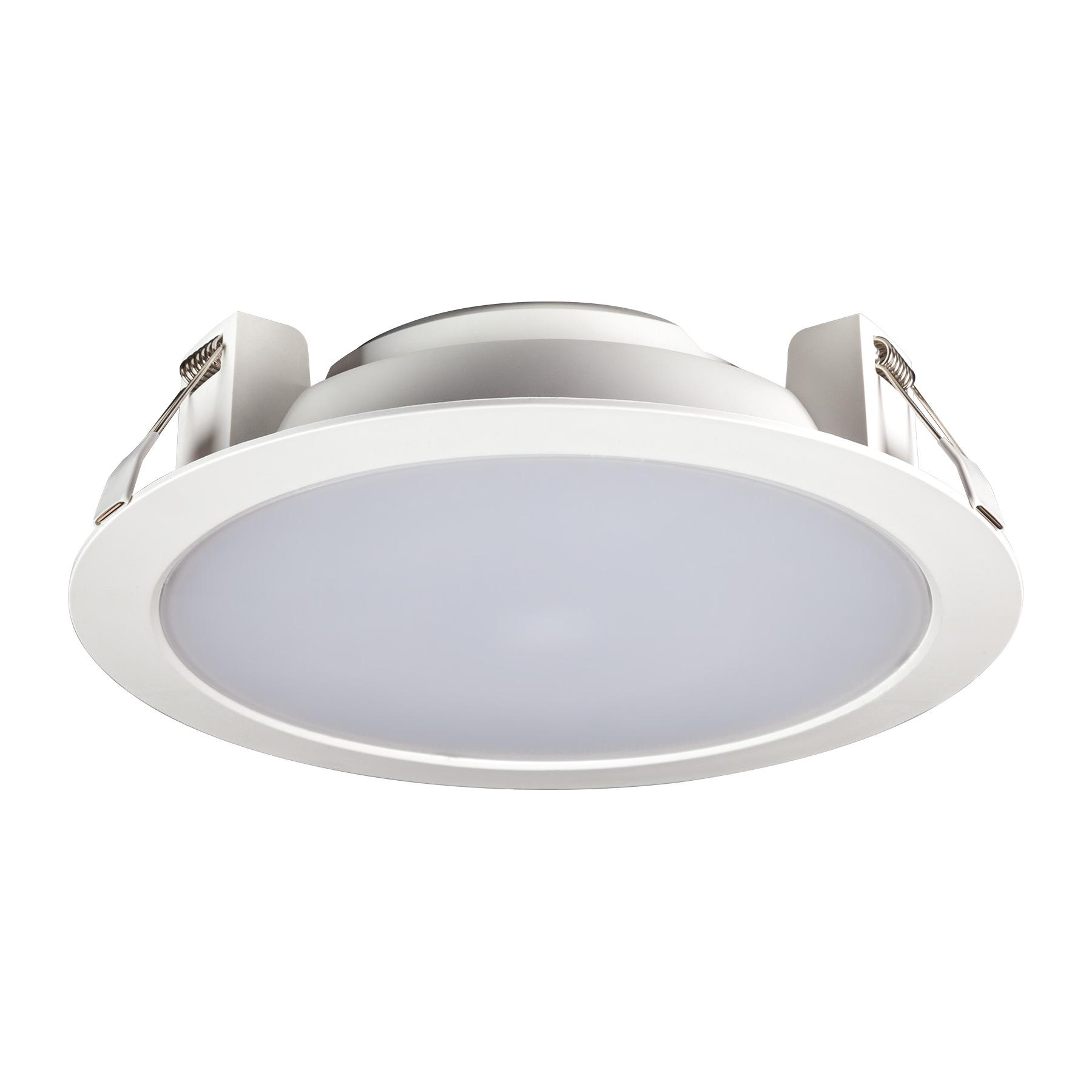 BEGHELLI - Apparecchio ultra compatto da incasso a sorgente LED radiale con diffusore opale per una luce omogenea e installazione semplice anche in spazi ridotti. DWL LED 10W 3000K.