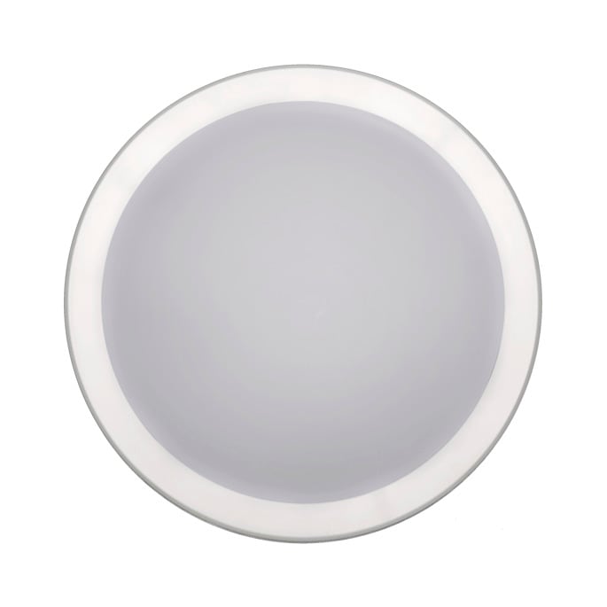 BEGHELLI - Punto Luce polivalente per gli spazi comuni, idoneo per installazione a soffitto o parete, con illuminazione forte e diffusa: FULL MOON RING IP65 40W 4K.