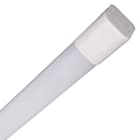 BEGHELLI - Plafoniera LED compatta stagna IP65 con schermo opalino diffondente in policarbonato, testate calettate sul corpo centrale e morsettiera interna per installazione rapida, STAGNA EASY CCT IP65 120CM 40W.