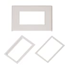 BEGHELLI - Kit adattatore per 3 frutti bianco.