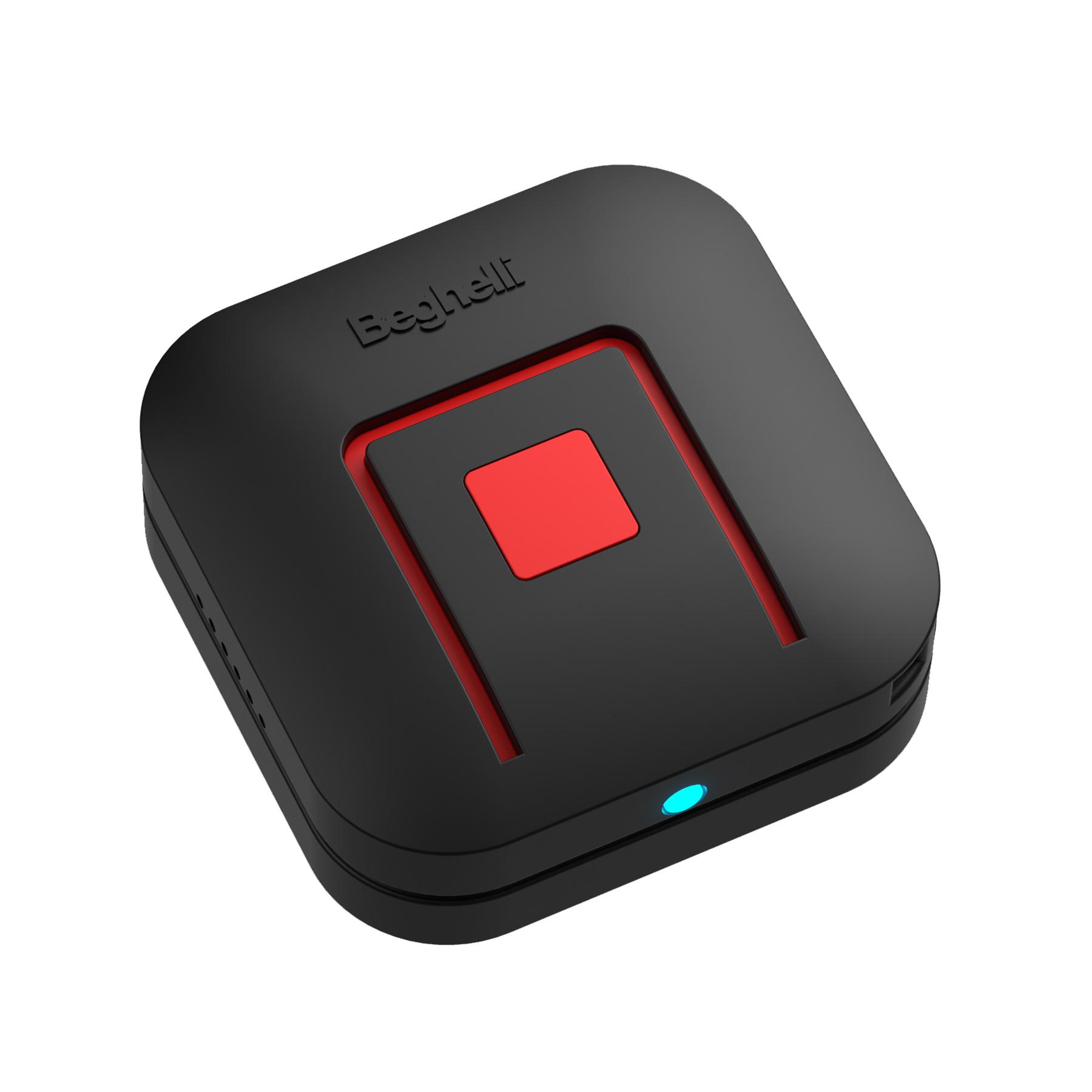 BEGHELLI - Dispositivo GSM tascabile per chiamate rapide di soccorso tramite SIM CARD SALVALAVITA POCKET GSM. 8404