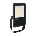 BEGHELLI - Proiettore a spessore ridottissimo FL LED 30W NERO IP66 4K con design moderno ed elegante, adatto per applicazioni nel settore civile, terziario e industriale, realizzato in alluminio pressofuso con alette di raffreddamento integrate.