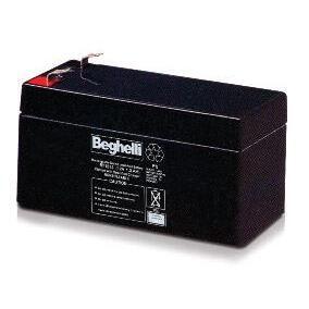 BEGHELLI - Batteria di ricambio al piombo 12V 1.3Ah PB