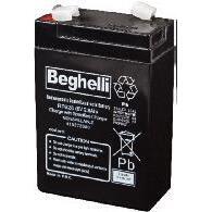 BEGHELLI - Batteria al Piombo 6V 2.8Ah con Cavo 5023 PB