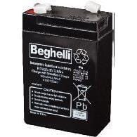 BEGHELLI - Batteria al Piombo 6V 2.8Ah con Cavo 5023 PB